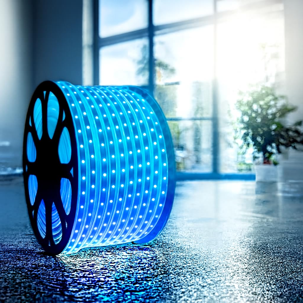 Premium Waterproof LED Strip Rope Lights for Home Décor 5M UPTO 90M - BLUE