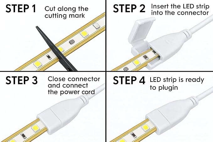
                      
                        LED Strip Lights Waterproof Lighting for Interior Decoration & Events - Green
                      
                    