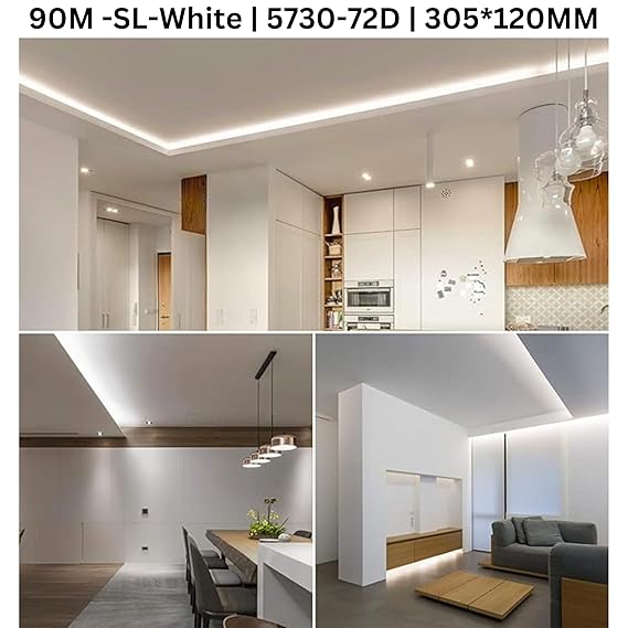 LED Rope Strip Lights – White SMD 5730