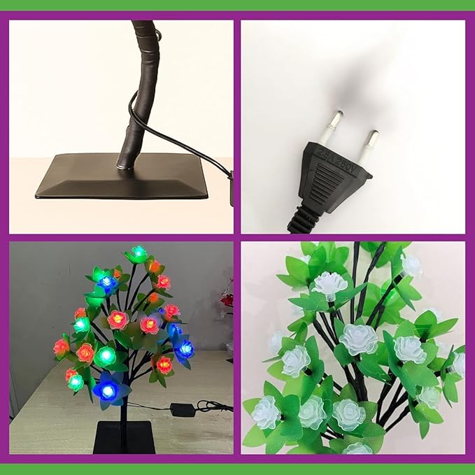 
                      
                        Bonsai LED Tree Night Lamp with 24 LED Lights - Green
                      
                    