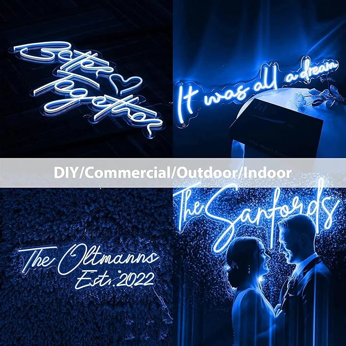 
                      
                        5 METER Neon Lights & 12V Adapter Silicone Flexible LED Strip Lights - Blue
                      
                    