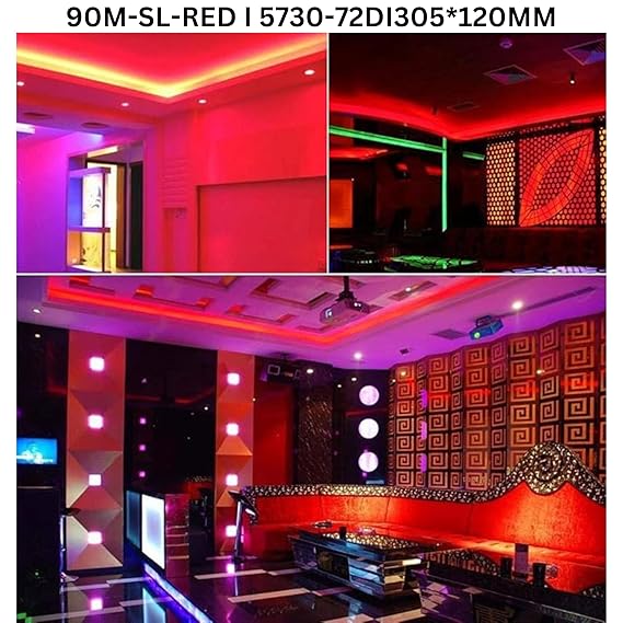 
                      
                        LED Rope Strip Lights – Red SMD 5730
                      
                    