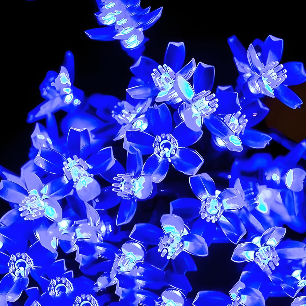 
                      
                        Blue Silicon Flower String Lights – Decorative Fairy Lights for Home, Garden & Parties
                      
                    