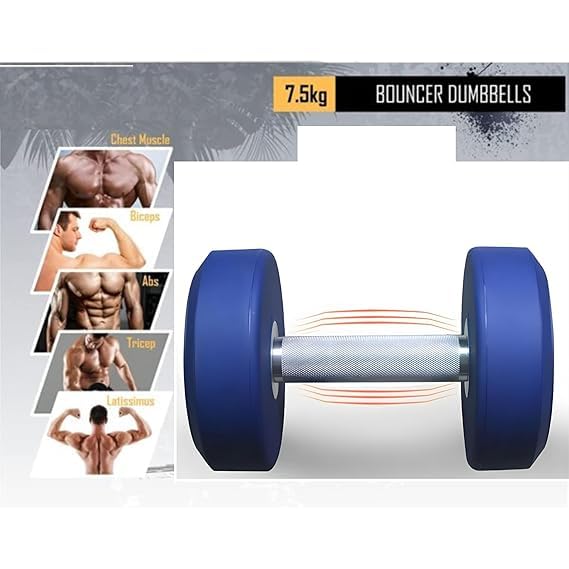 
                      
                        Captain America Dumbbells 2.5KG UPTO 12.5KG Set of 2 - Blue
                      
                    